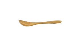 FOH Condiment Spoon Bamboo